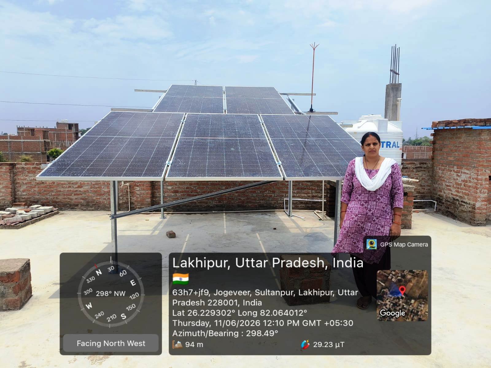 Shree Associates Solar Installation